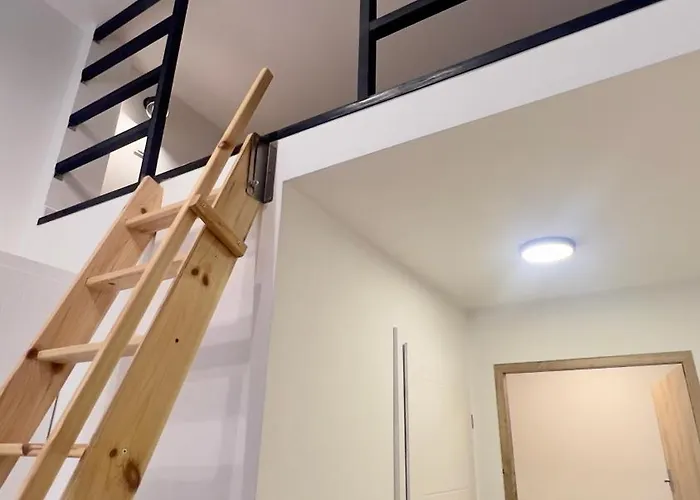 Apartment With A Mezzanine In The Center Posen